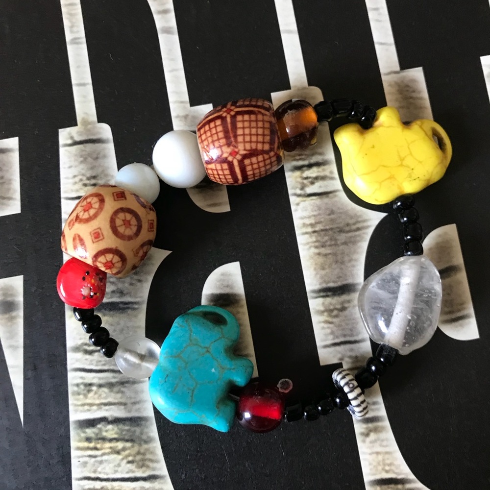 Handmade bracelet.